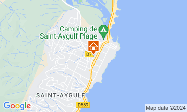 Mapa Saint Aygulf Casa 127327
