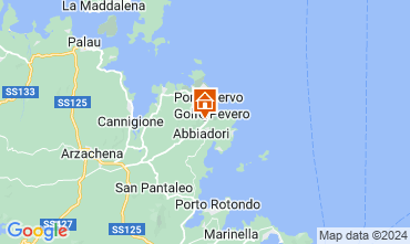 Mapa Porto Cervo Apartamentos 124696