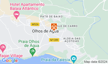 Mapa Olhos de Água Apartamentos 75929