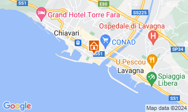 Mapa Chiavari Apartamentos 89531