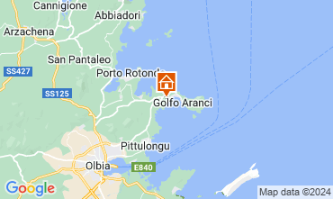 Mapa Golfo Aranci Apartamentos 16537