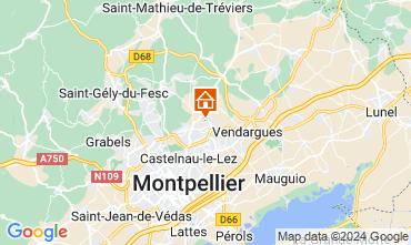 Mapa Montpellier Vivenda 129015