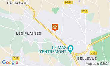 Mapa Aix en Provence Apartamentos 111513