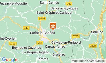 Mapa Sarlat Casa 12405