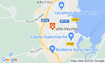 Mapa Porto Vecchio Apartamentos 125791