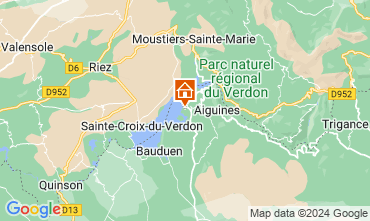 Mapa Les Salles sur Verdon Apartamentos 77282