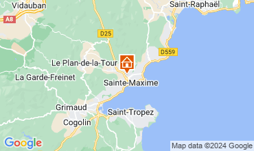 Mapa Sainte Maxime Vivenda 100051