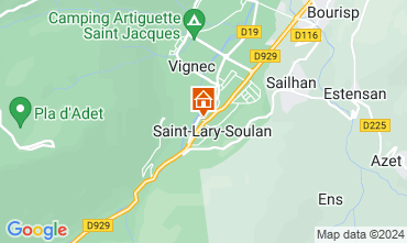 Mapa Saint Lary Soulan Estdio 65664