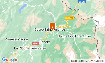 Mapa Les Arcs Apartamentos 270