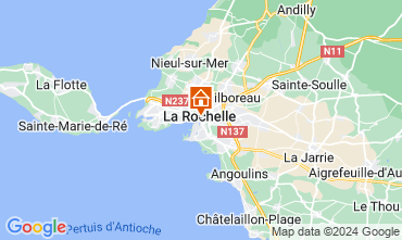 Mapa La Rochelle Apartamentos 47024