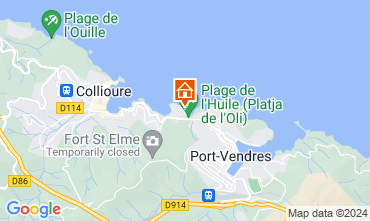 Mapa Collioure Apartamentos 107920