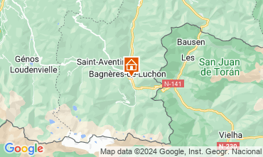 Mapa Luchon Superbagneres Apartamentos 29115