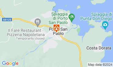 Mapa Porto San Paolo Apartamentos 112833