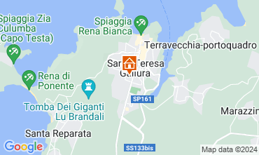 Mapa Santa Teresa di Gallura Apartamentos 127777