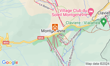 Mapa Montgenèvre Apartamentos 59230