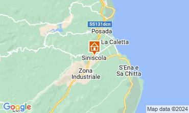 Mapa Siniscola Apartamentos 96652