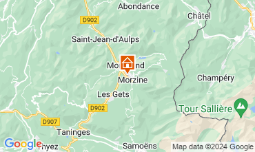 Mapa Morzine Apartamentos 128145