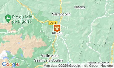 Mapa Saint Lary Soulan Apartamentos 127677