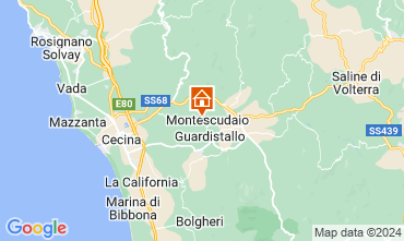 Mapa Montescudaio Estdio 116189