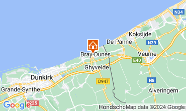 Mapa Bray-Dunes Apartamentos 111158