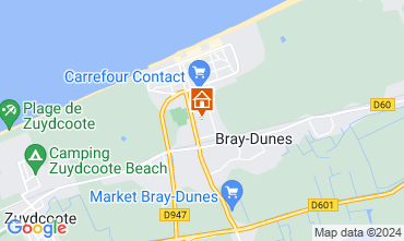 Mapa Bray-Dunes Apartamentos 111158