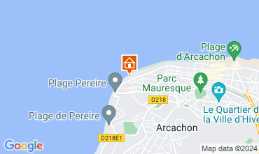 Mapa Arcachon Apartamentos 108450