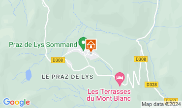 Mapa Praz de Lys Sommand Estdio 61309