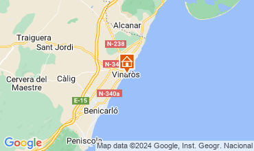 Mapa Vinaròs Apartamentos 102797