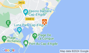 Mapa Cap d'Agde Apartamentos 69123