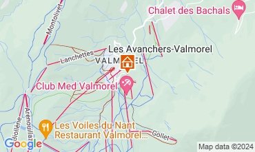 Mapa Valmorel Apartamentos 38847