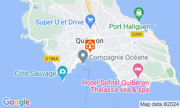 Mapa Quiberon Apartamentos 82263