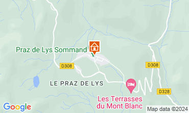 Mapa Praz de Lys Sommand Apartamentos 121152