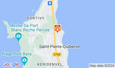 Mapa Quiberon Casa 8806