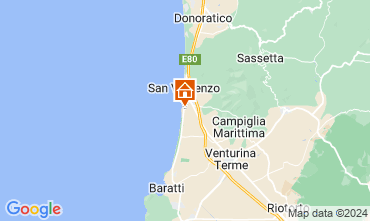 Mapa San Vincenzo Apartamentos 102751