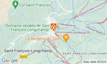 Mapa Saint Franois Longchamp Apartamentos 66174
