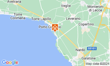 Mapa Porto Cesareo Vivenda 124461