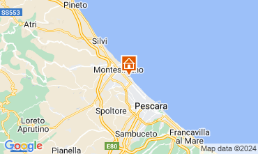 Mapa Montesilvano Marina Estdio 116330