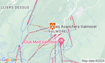 Mapa Valmorel Estdio 126414