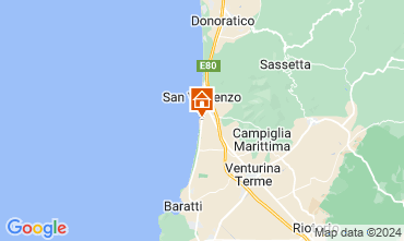 Mapa San Vincenzo Apartamentos 118600