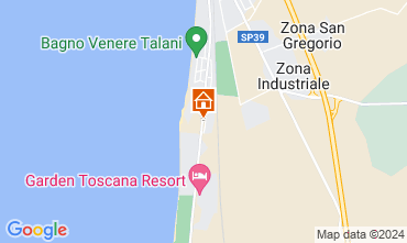 Mapa San Vincenzo Apartamentos 118600