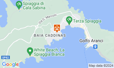 Mapa Golfo Aranci Vivenda 45862