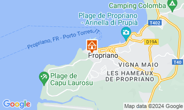 Mapa Propriano Apartamentos 100724