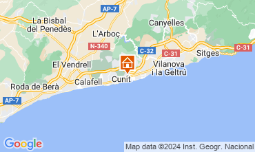 Mapa Sitges Casa 126533