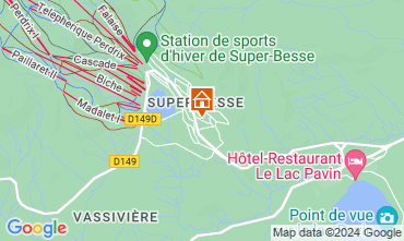 Mapa Besse - Super Besse Apartamentos 3795