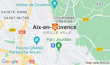 Mapa Aix en Provence Apartamentos 126225