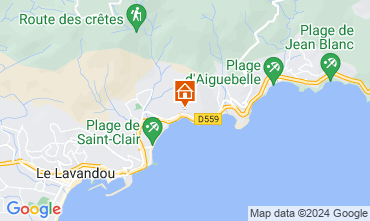 Mapa Le Lavandou Vivenda 128754