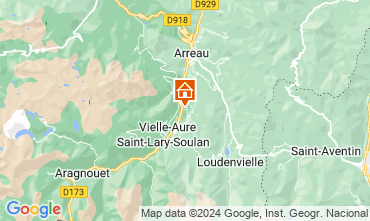 Mapa Saint Lary Soulan Apartamentos 81903