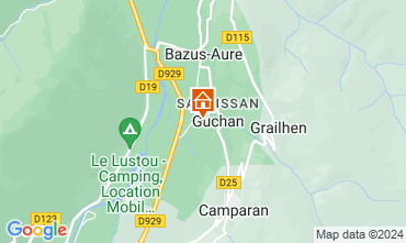 Mapa Saint Lary Soulan Apartamentos 81903