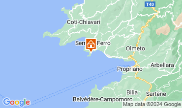Mapa Porto Pollo Casa 52383