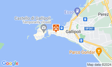 Mapa Gallipoli Apartamentos 127859